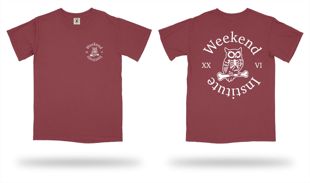 Friday Tee - Crimson