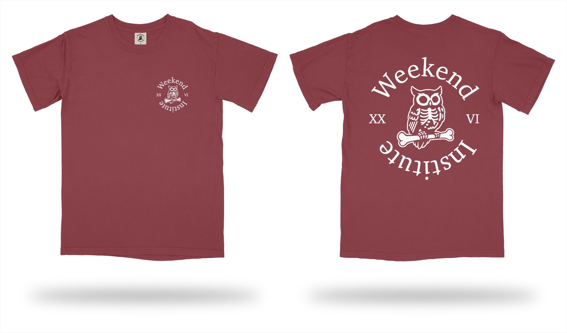 Friday Tee - Crimson