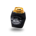 Weekend Institute Cold Ones Koozie in black - neoprene can koozie with rubberized bottom
