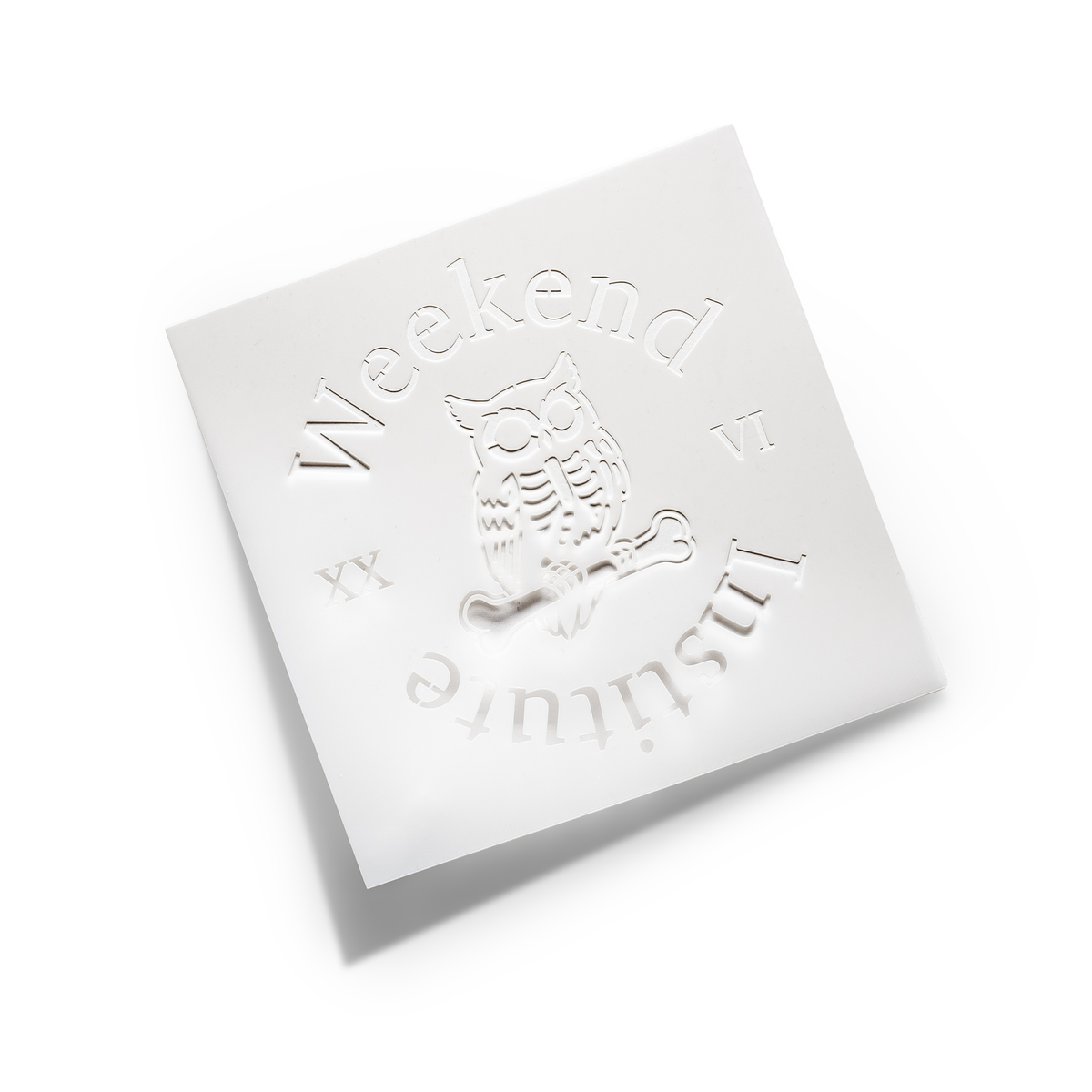 Weekend Institute Stencil